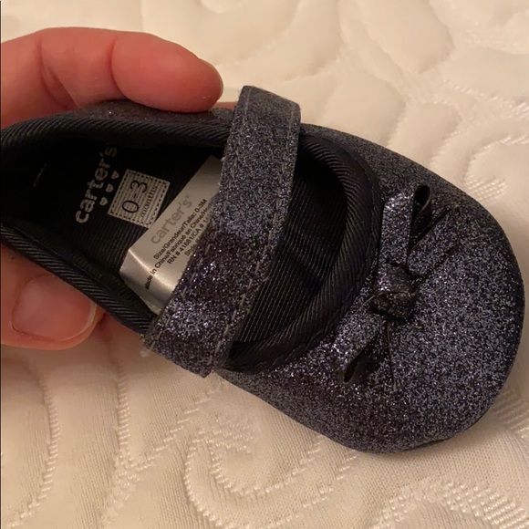 Carters infant sparkly shoe - Picture 6 of 7